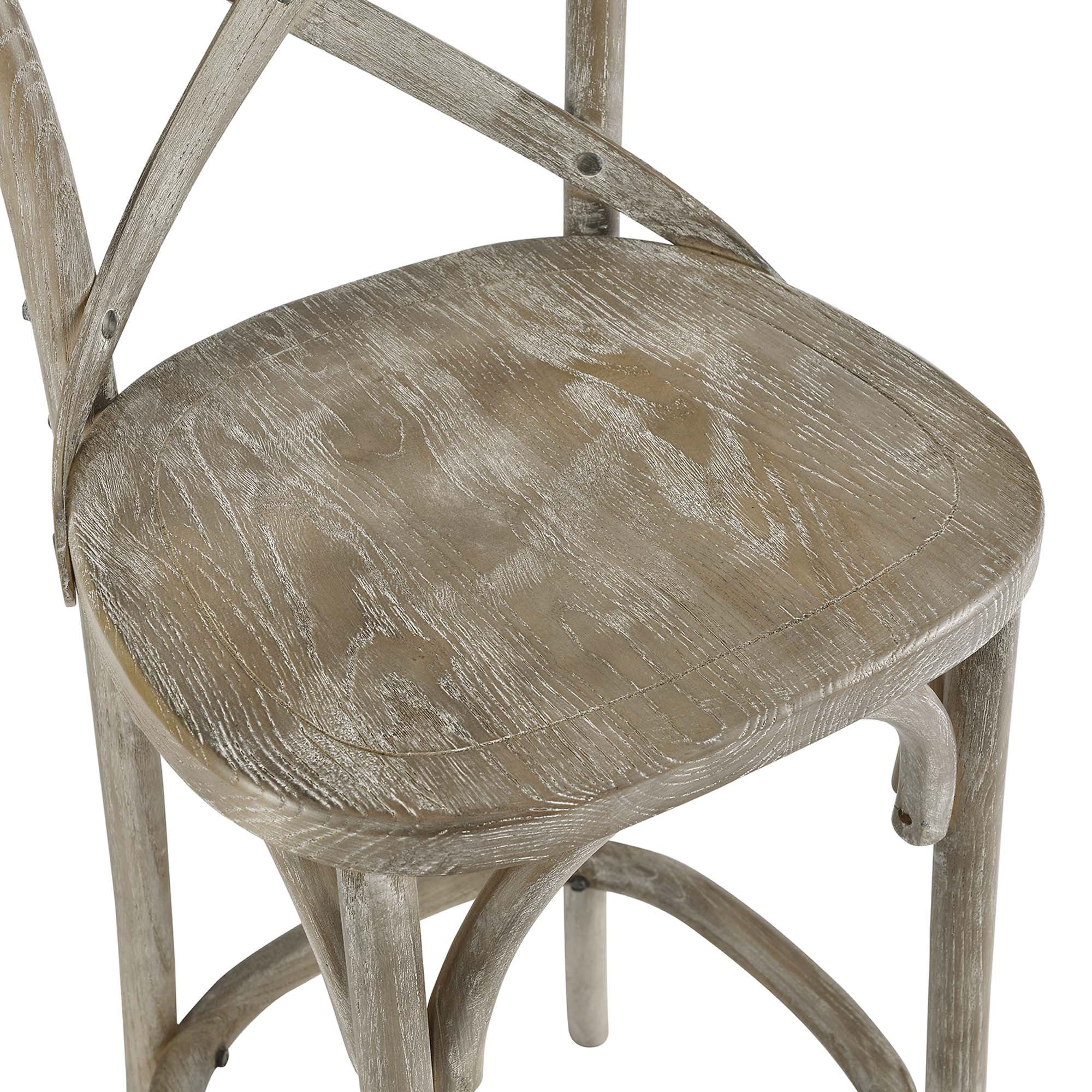 Gear Bar Stool - Gray (EEI-5563-GRY)