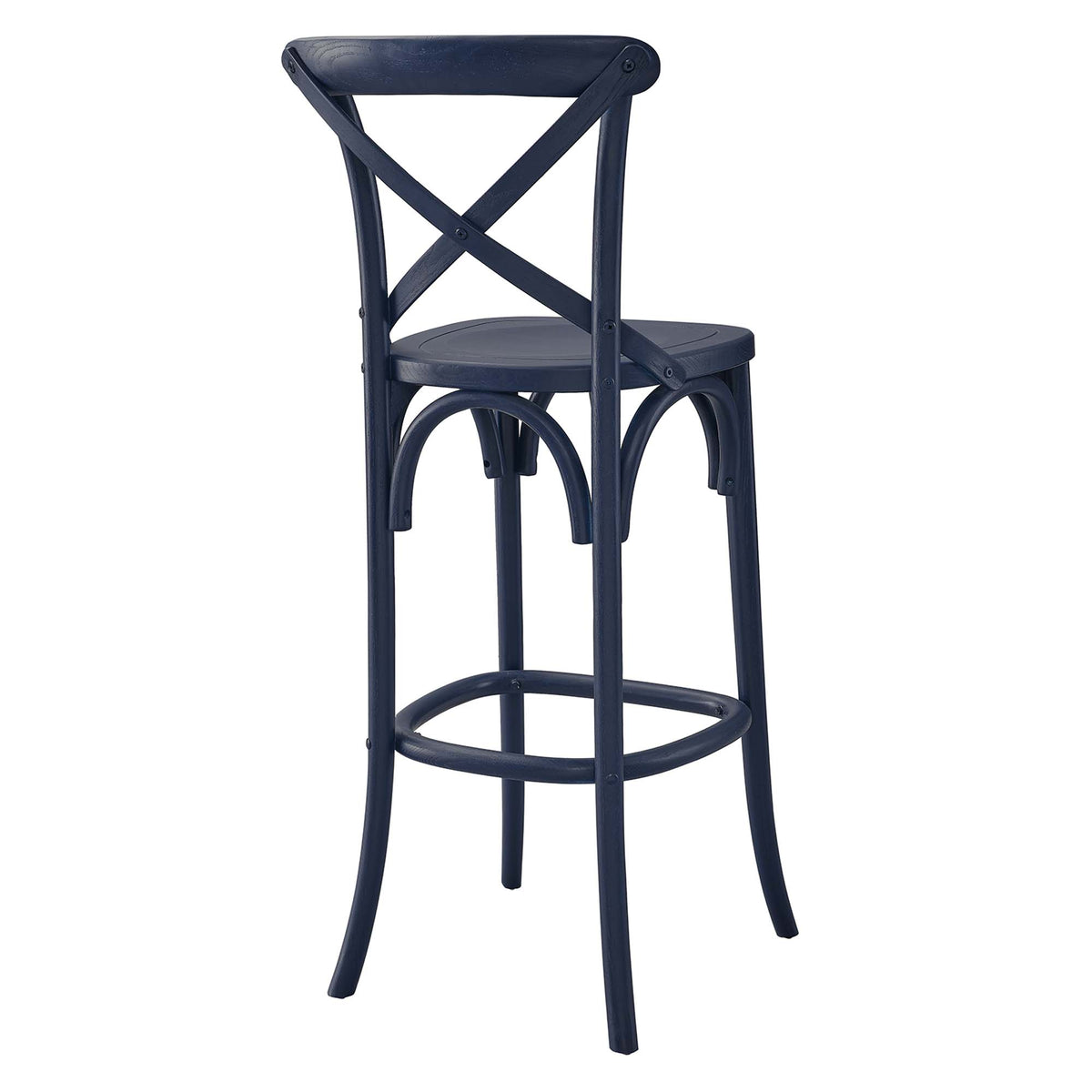 Gear Bar Stool - Midnight Blue (EEI-5563-MID)