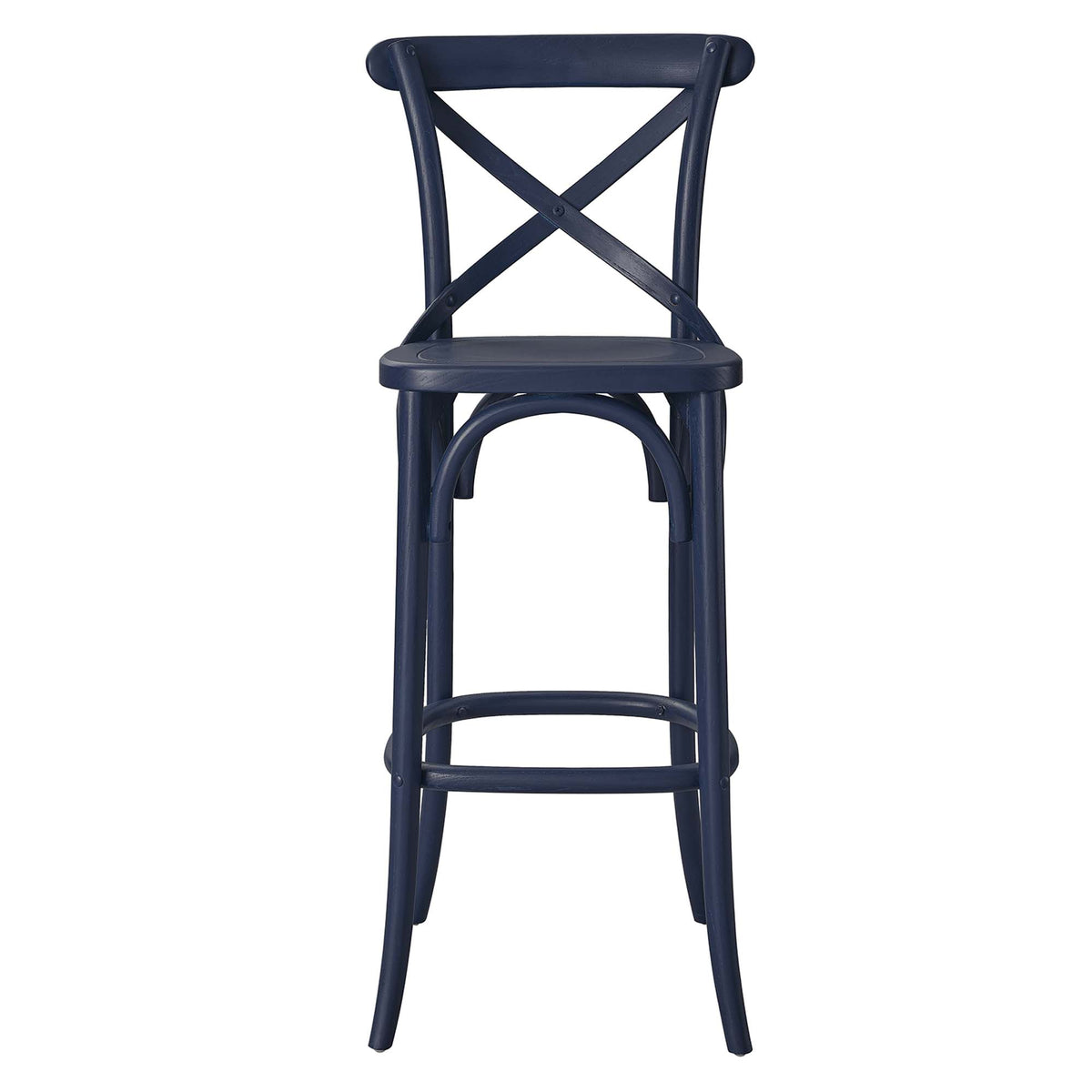 Gear Bar Stool - Midnight Blue (EEI-5563-MID)