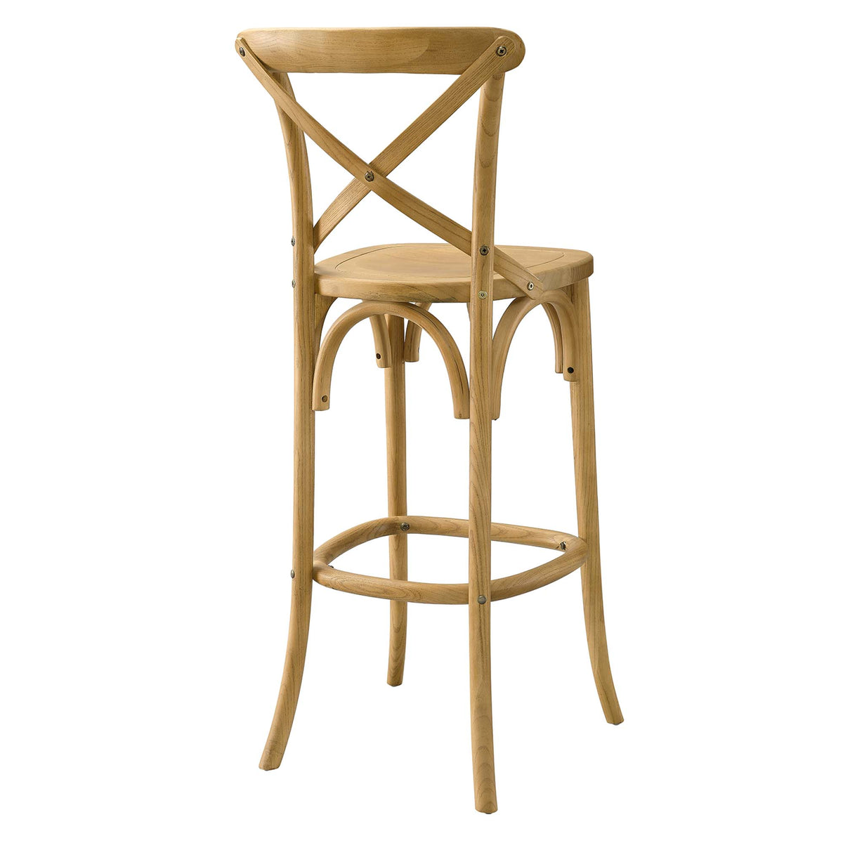 Gear Bar Stool - Natural (EEI-5563-NAT)