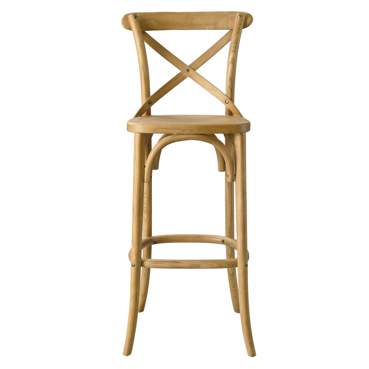 Gear Bar Stool - Natural (EEI-5563-NAT)