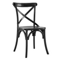 Gear Dining Side Chair - Black (EEI-5564-BLK)