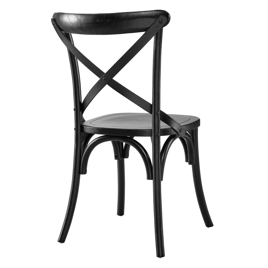 Gear Dining Side Chair - Black (EEI-5564-BLK)