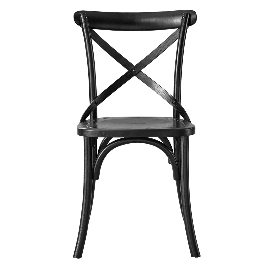 Gear Dining Side Chair - Black (EEI-5564-BLK)