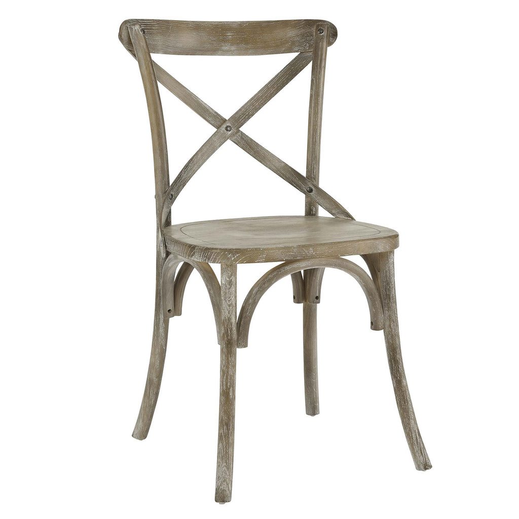 Gear Dining Side Chair - Gray (EEI-5564-GRY)