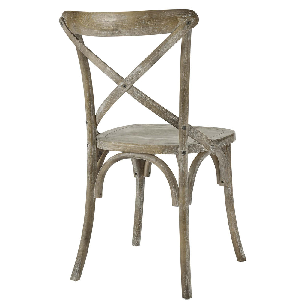 Gear Dining Side Chair - Gray (EEI-5564-GRY)