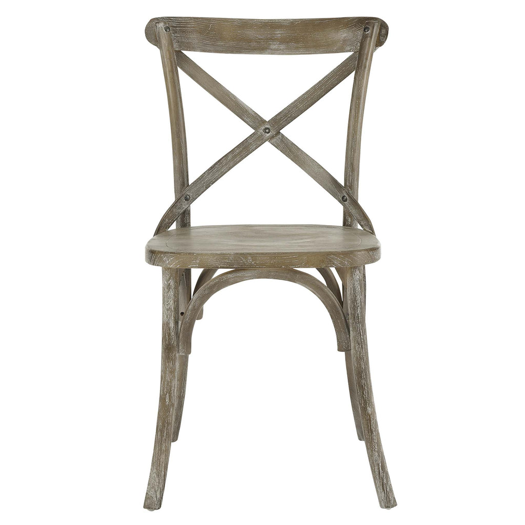Gear Dining Side Chair - Gray (EEI-5564-GRY)