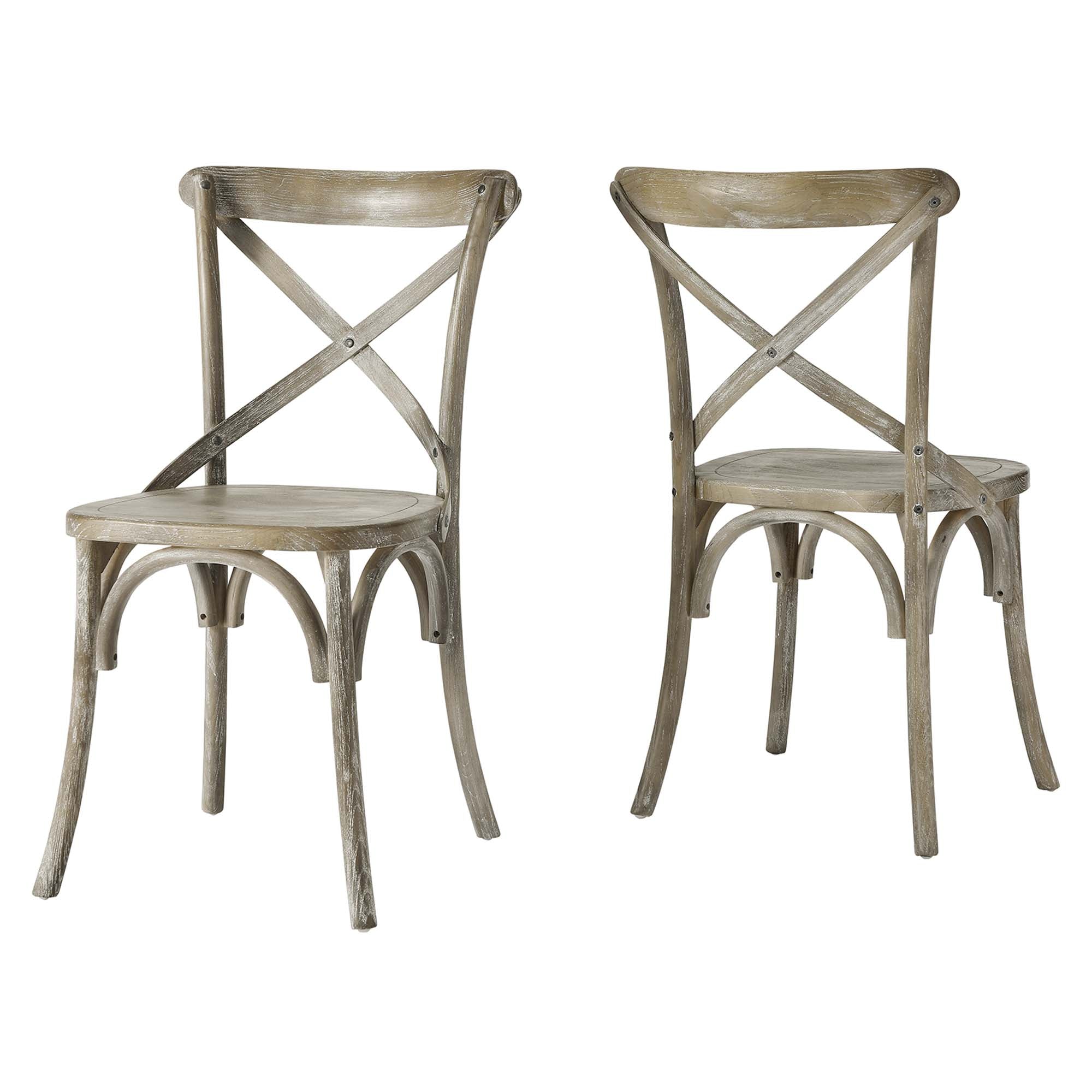 Gear Dining Side Chair - Gray (EEI-5564-GRY)