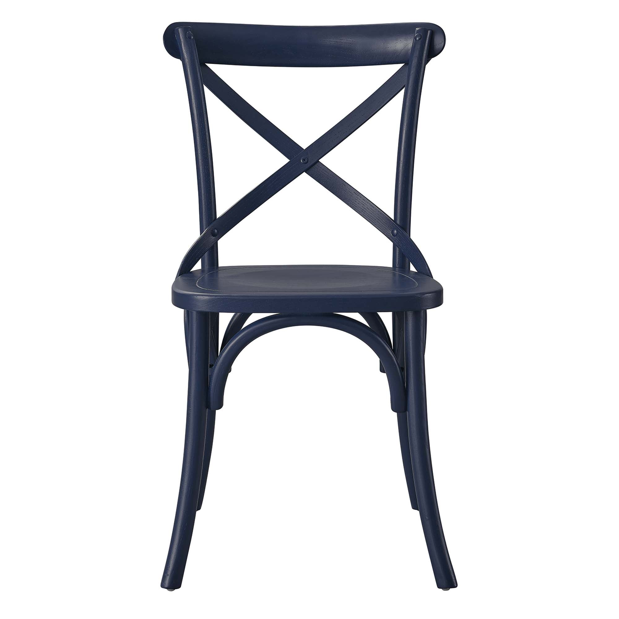 Gear Dining Side Chair - Midnight Blue (EEI-5564-MID)