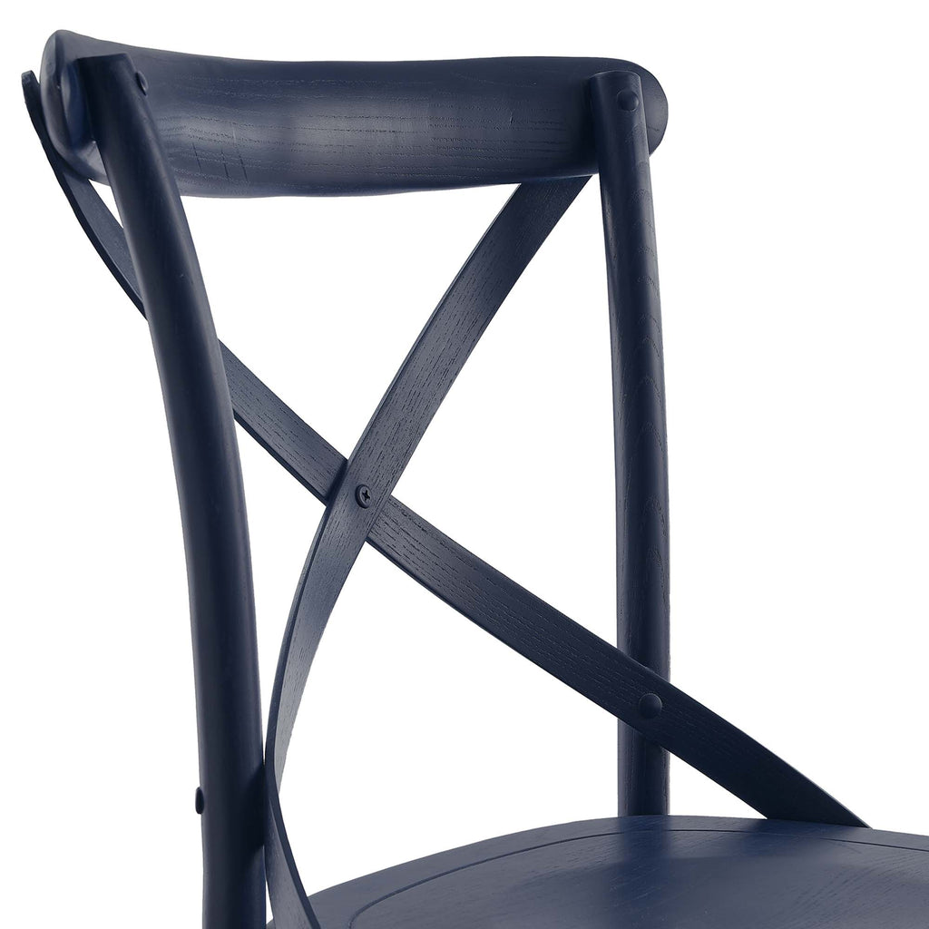 Gear Dining Side Chair - Midnight Blue (EEI-5564-MID)