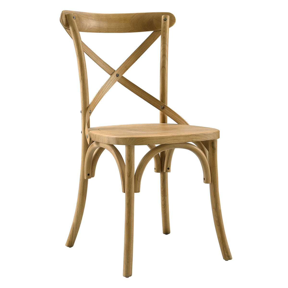 Gear Dining Side Chair - Natural (EEI-5564-NAT)