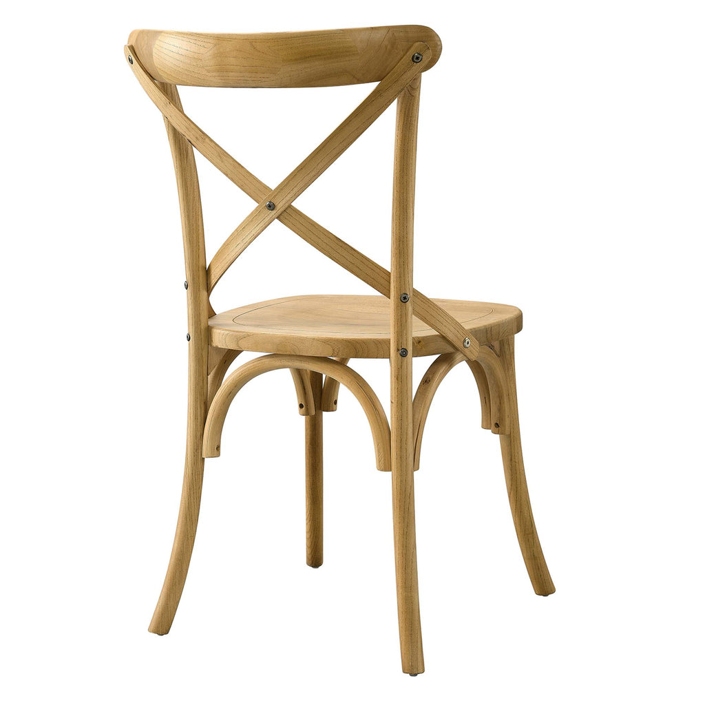 Gear Dining Side Chair - Natural (EEI-5564-NAT)
