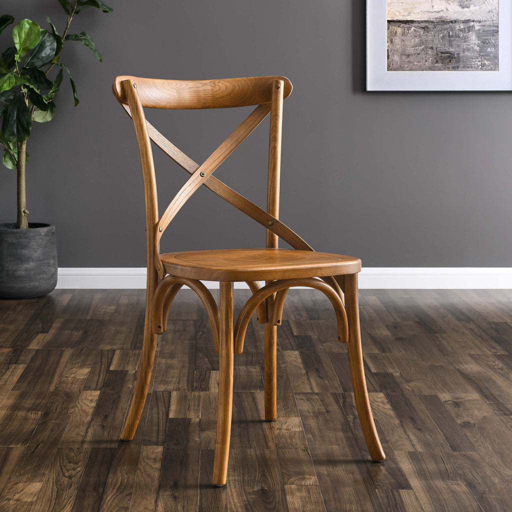 Gear Dining Side Chair - Walnut (EEI-5564-WAL)