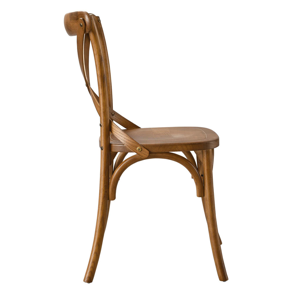 Gear Dining Side Chair - Walnut (EEI-5564-WAL)