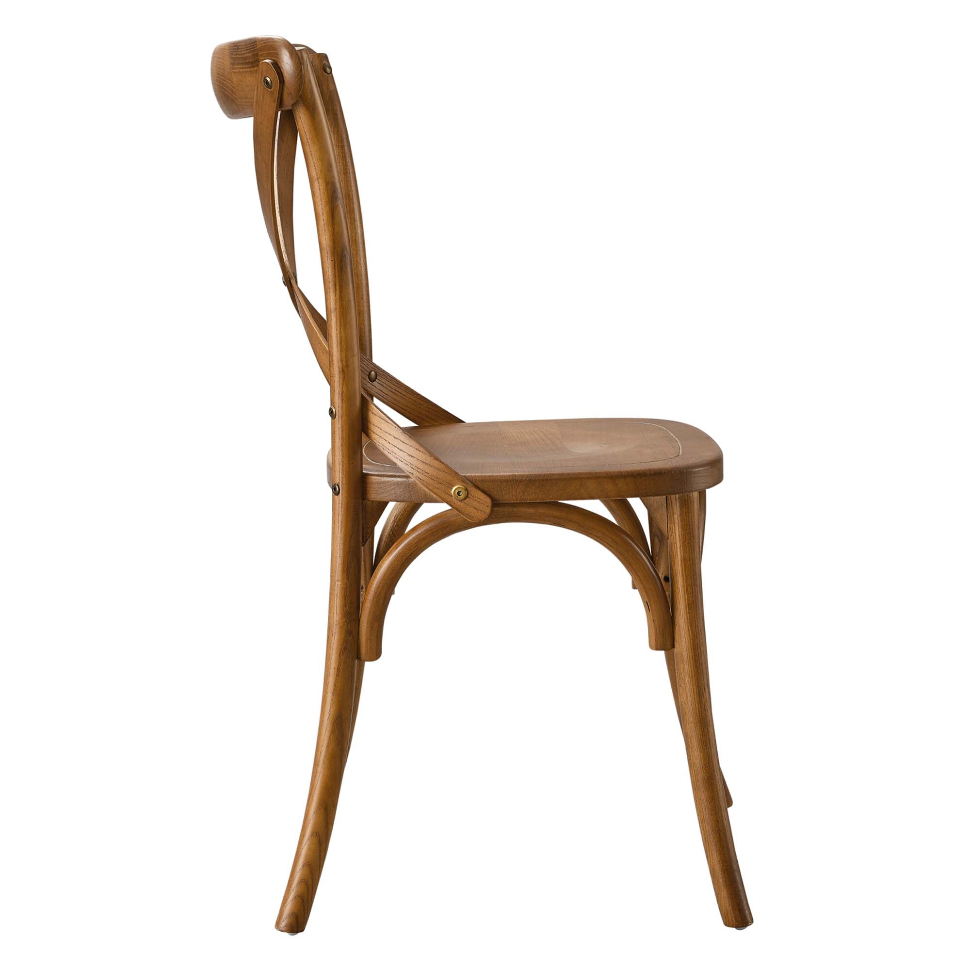 Gear Dining Side Chair - Walnut (EEI-5564-WAL)