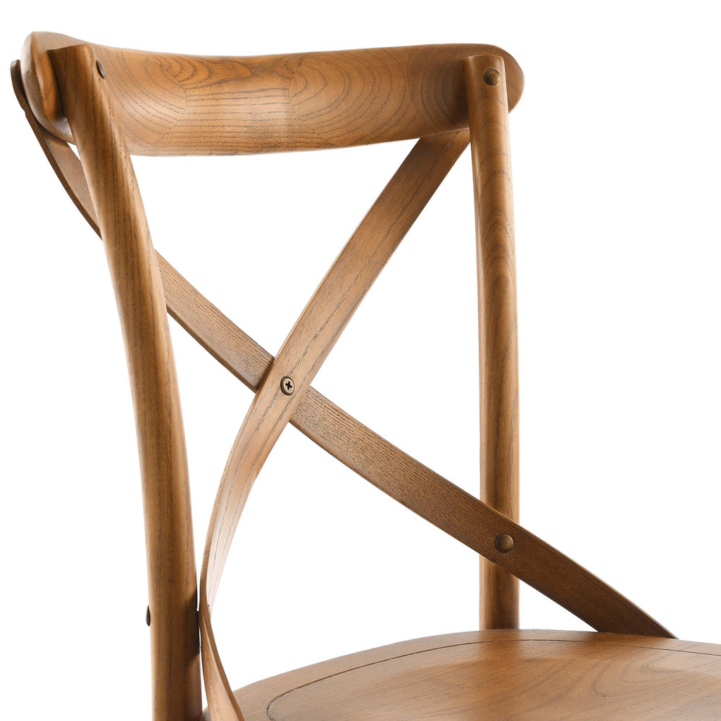 Gear Dining Side Chair - Walnut (EEI-5564-WAL)