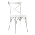 Gear Dining Side Chair - White (EEI-5564-WHI)