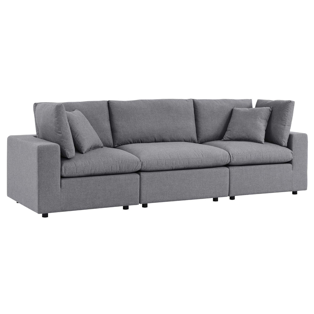 Commix Sunbrella Outdoor Patio Sofa - Gray