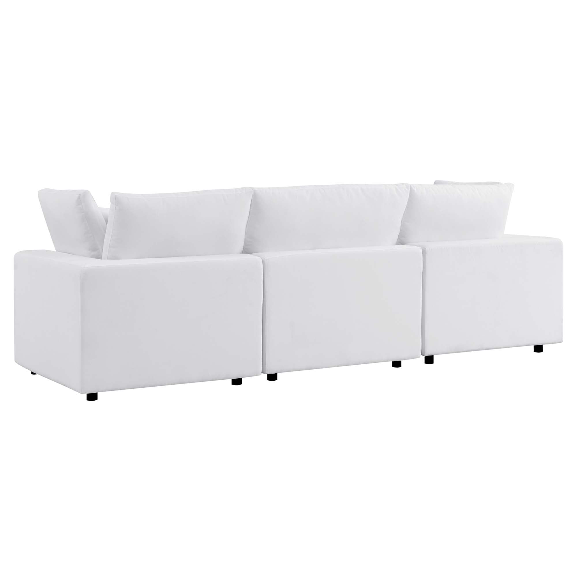 Commix Sunbrella Outdoor Patio Sofa - White