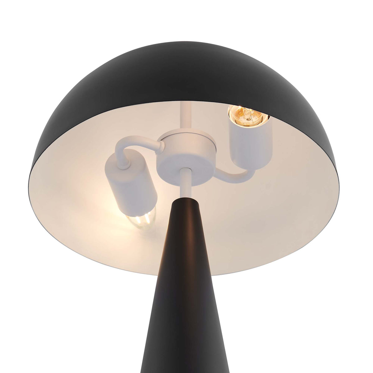 Selena Metal Table Lamp - Black