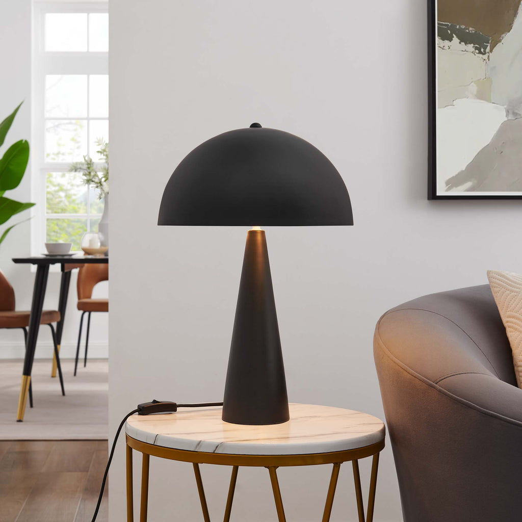 Selena Metal Table Lamp - Black