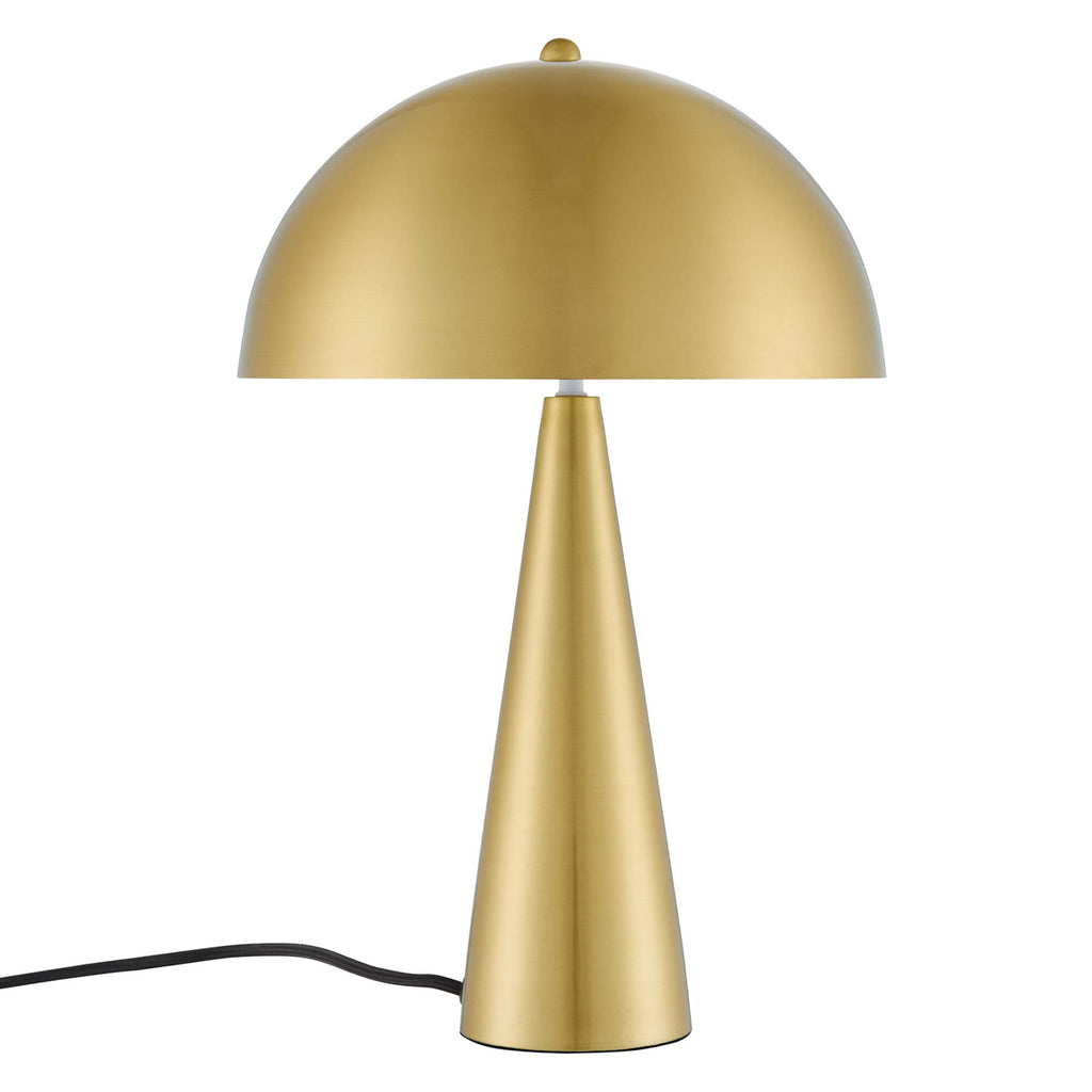 Selena Metal Table Lamp - Satin Brass