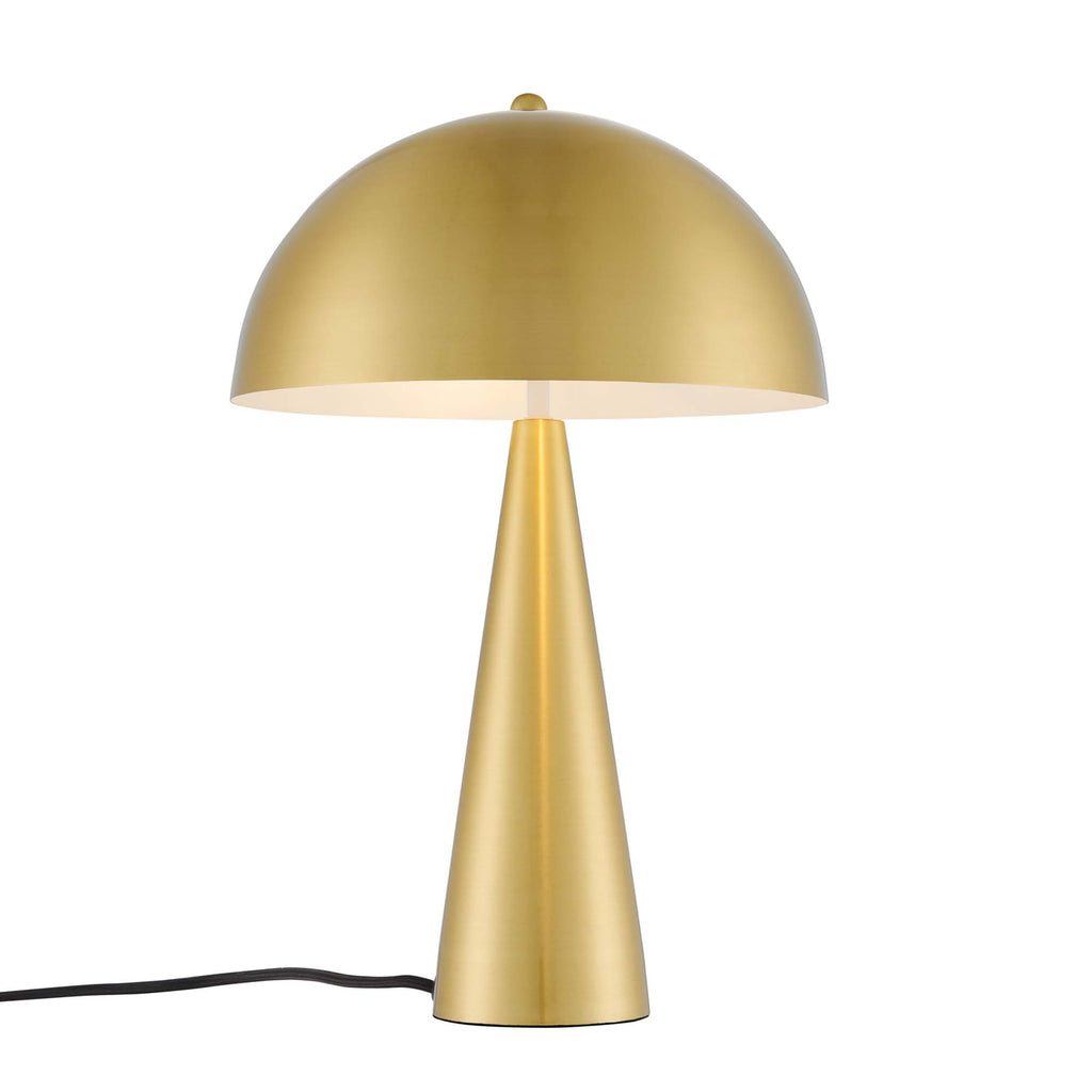 Selena Metal Table Lamp - Satin Brass