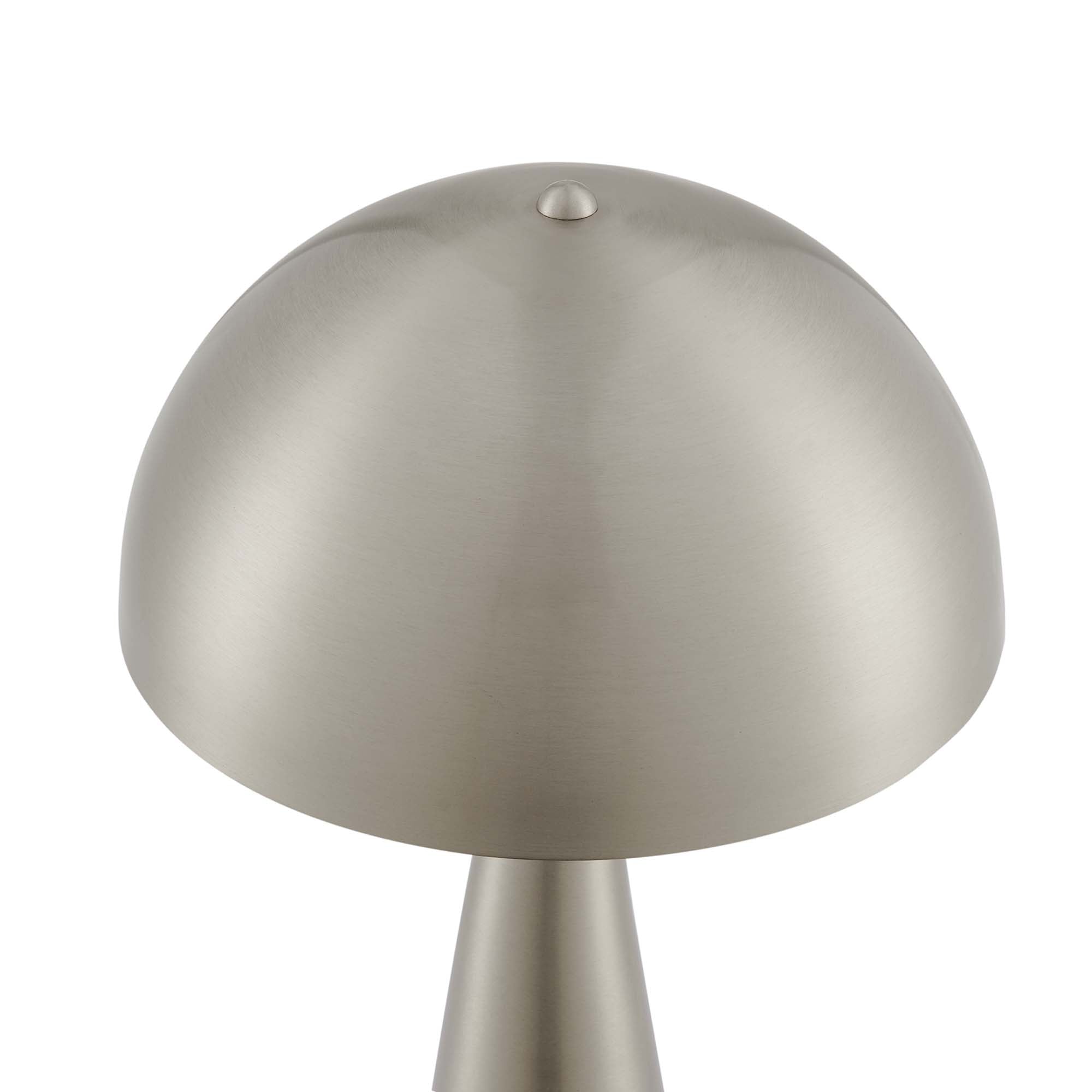 Selena Metal Table Lamp - Satin Nickel