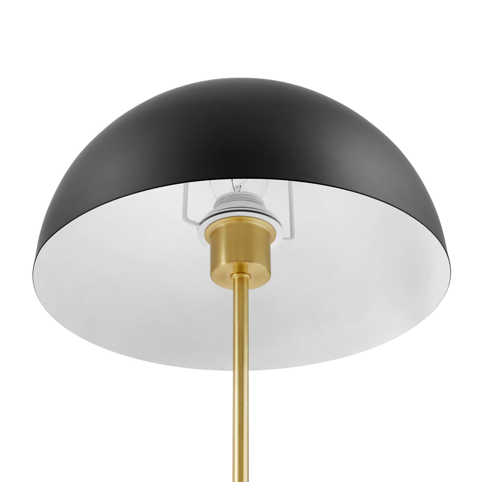 Ideal Metal Table Lamp - Black Satin Brass