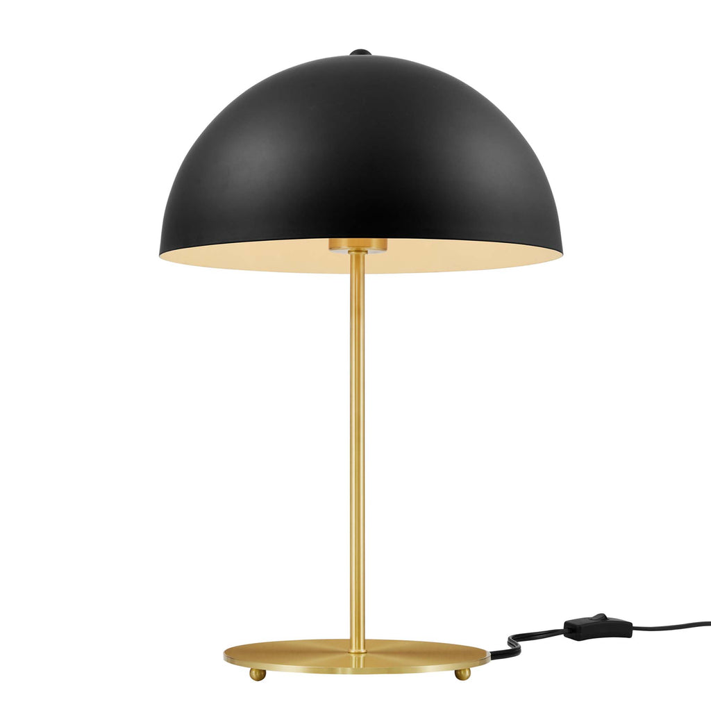 Ideal Metal Table Lamp - Black Satin Brass