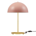 Ideal Metal Table Lamp - Pink Satin Brass
