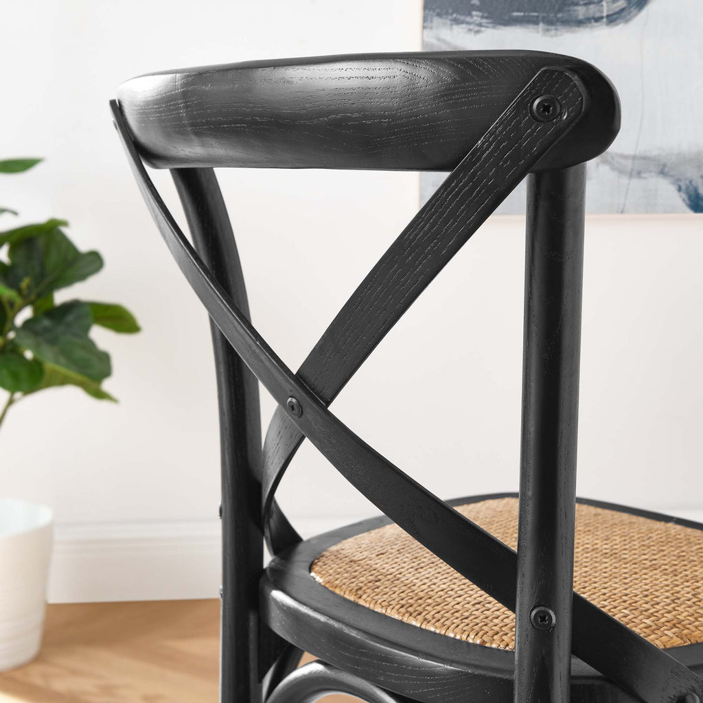 Gear Counter Stool - Black (EEI-5667-BLK)