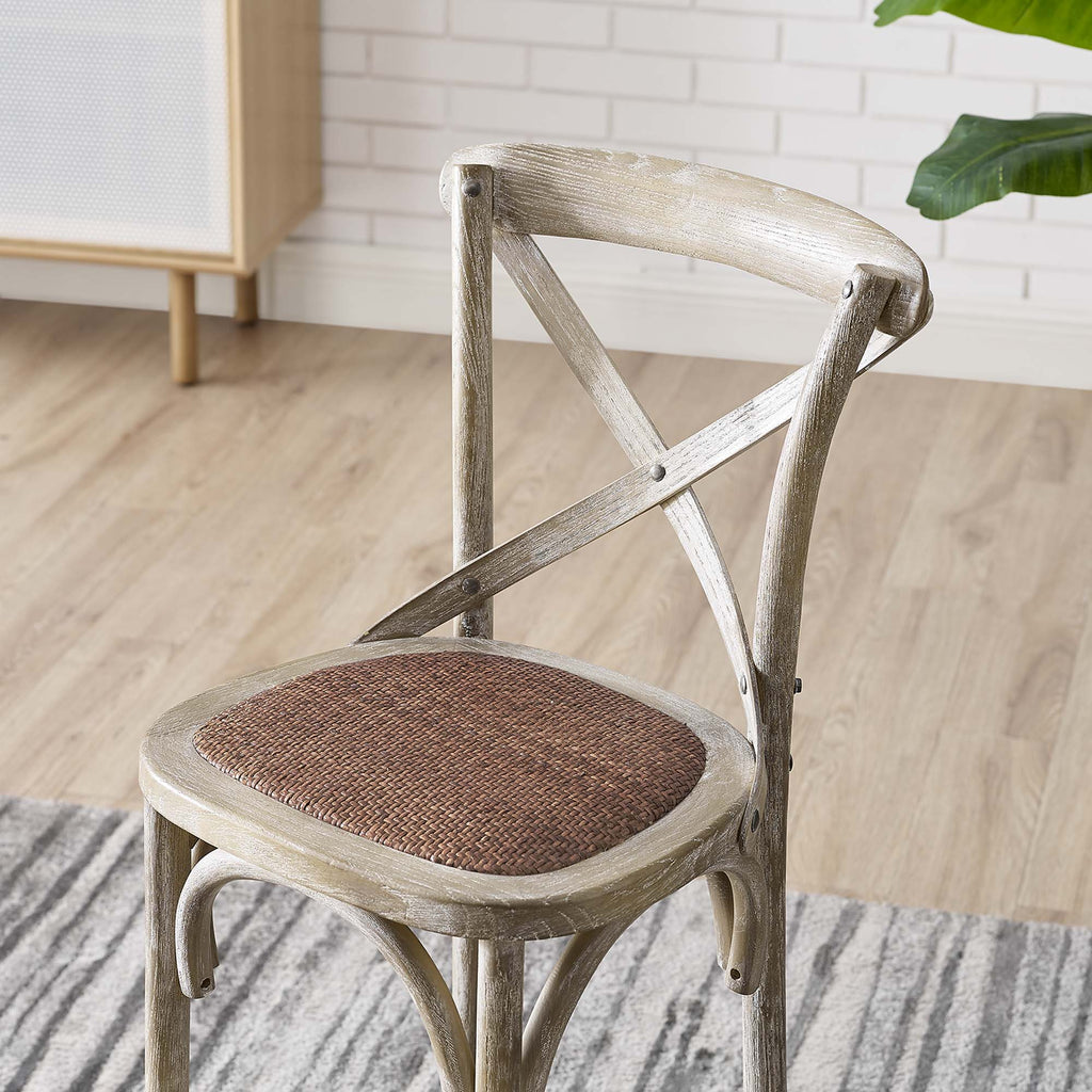 Gear Counter Stool - Gray (EEI-5667-GRY)