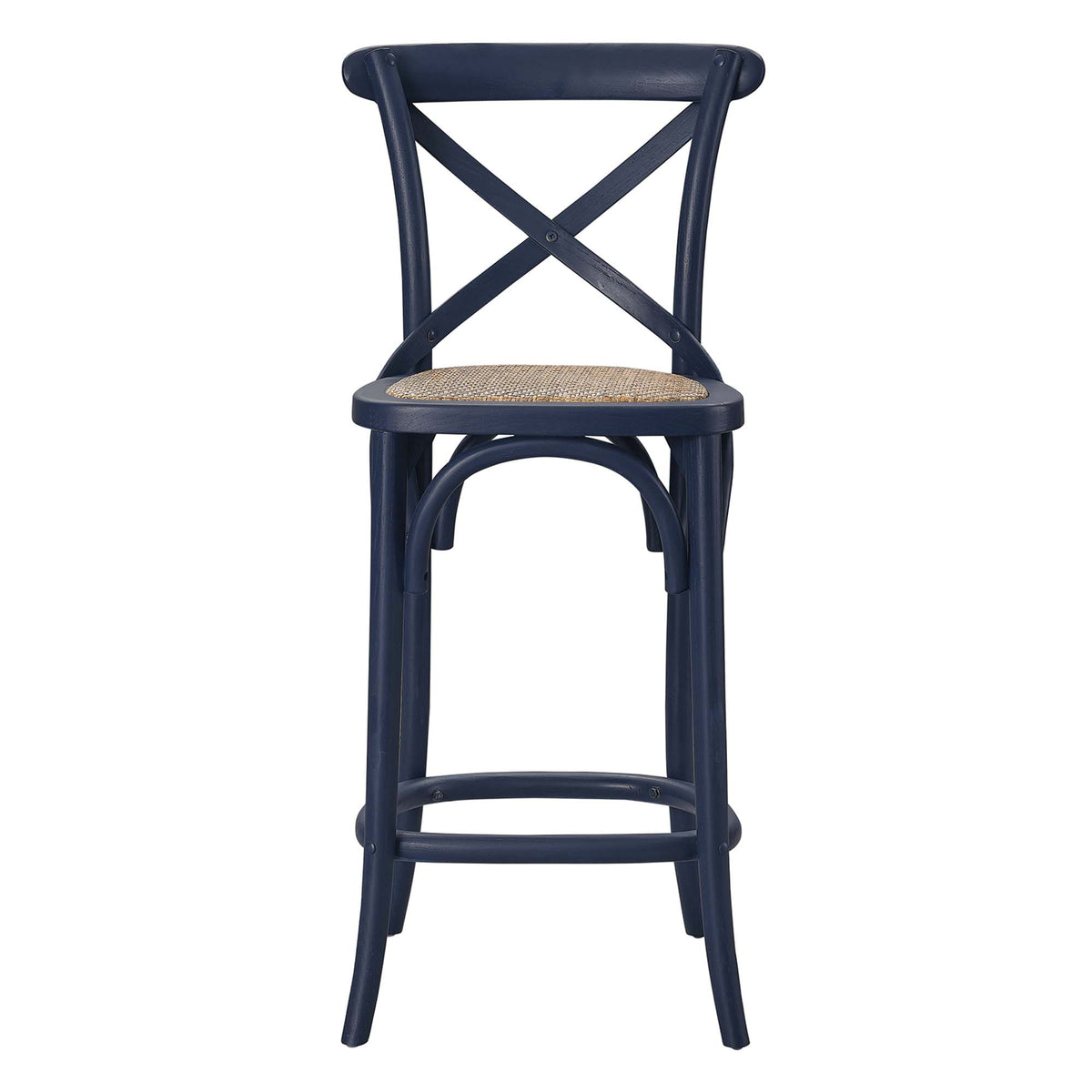 Gear Counter Stool - Midnight Blue (EEI-5667-MID)