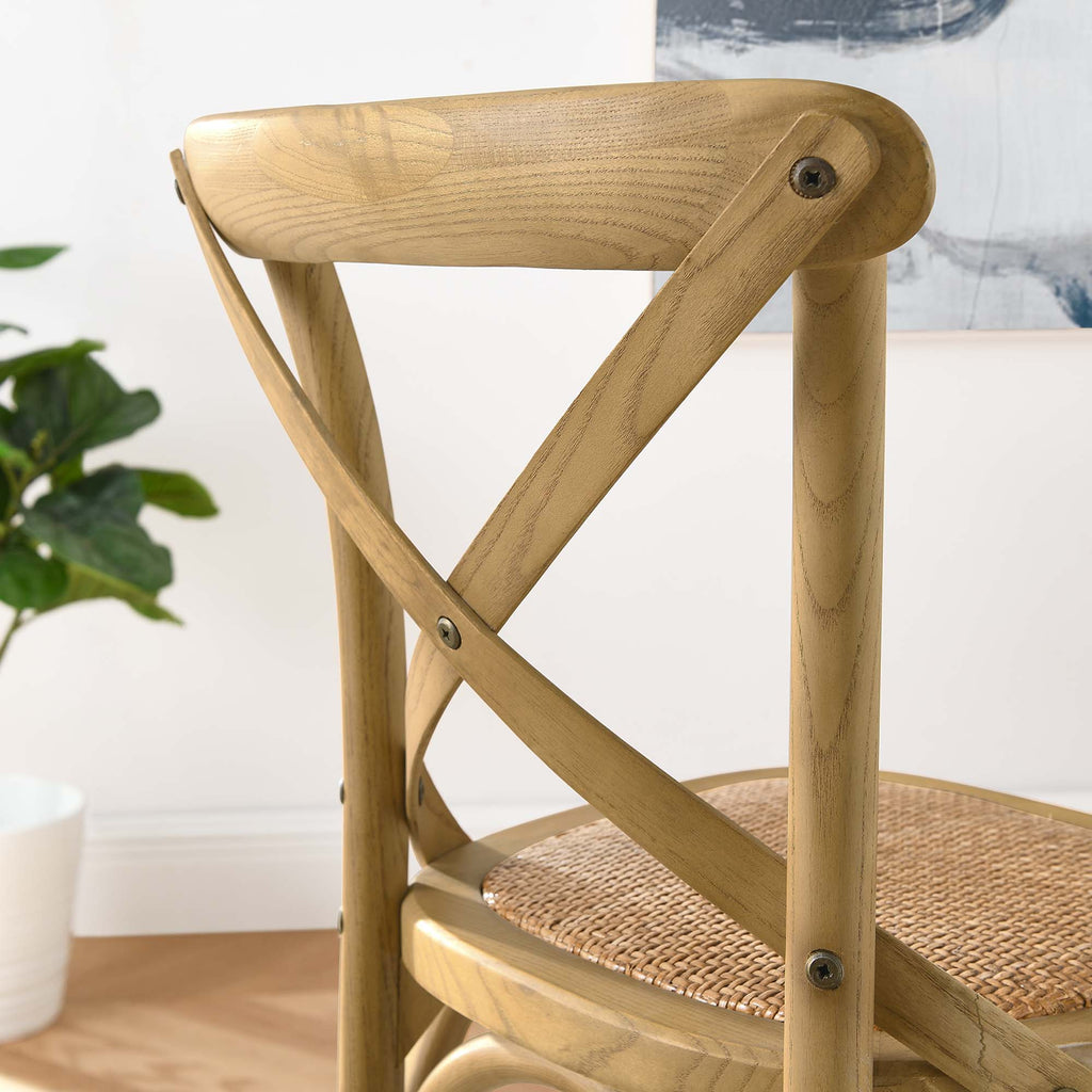 Gear Counter Stool - Natural (EEI-5667-NAT)