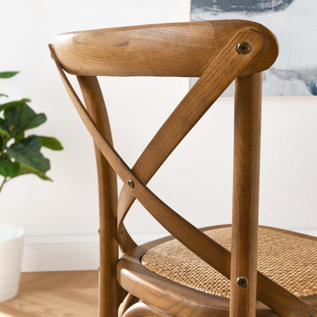 Gear Counter Stool - Walnut (EEI-5667-WAL)