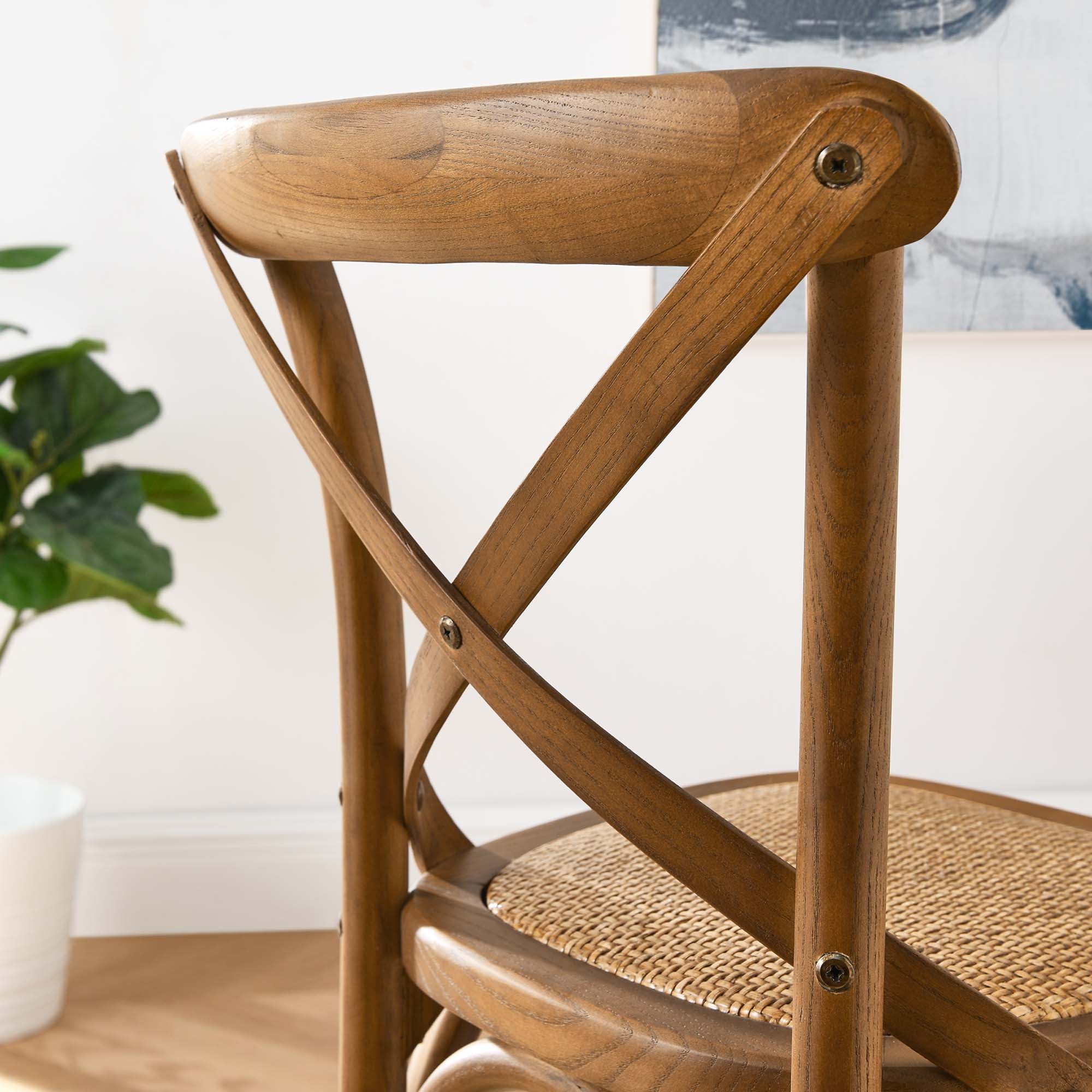 Gear Counter Stool - Walnut (EEI-5667-WAL)