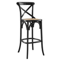 Gear Bar Stool - Black (EEI-5668-BLK)