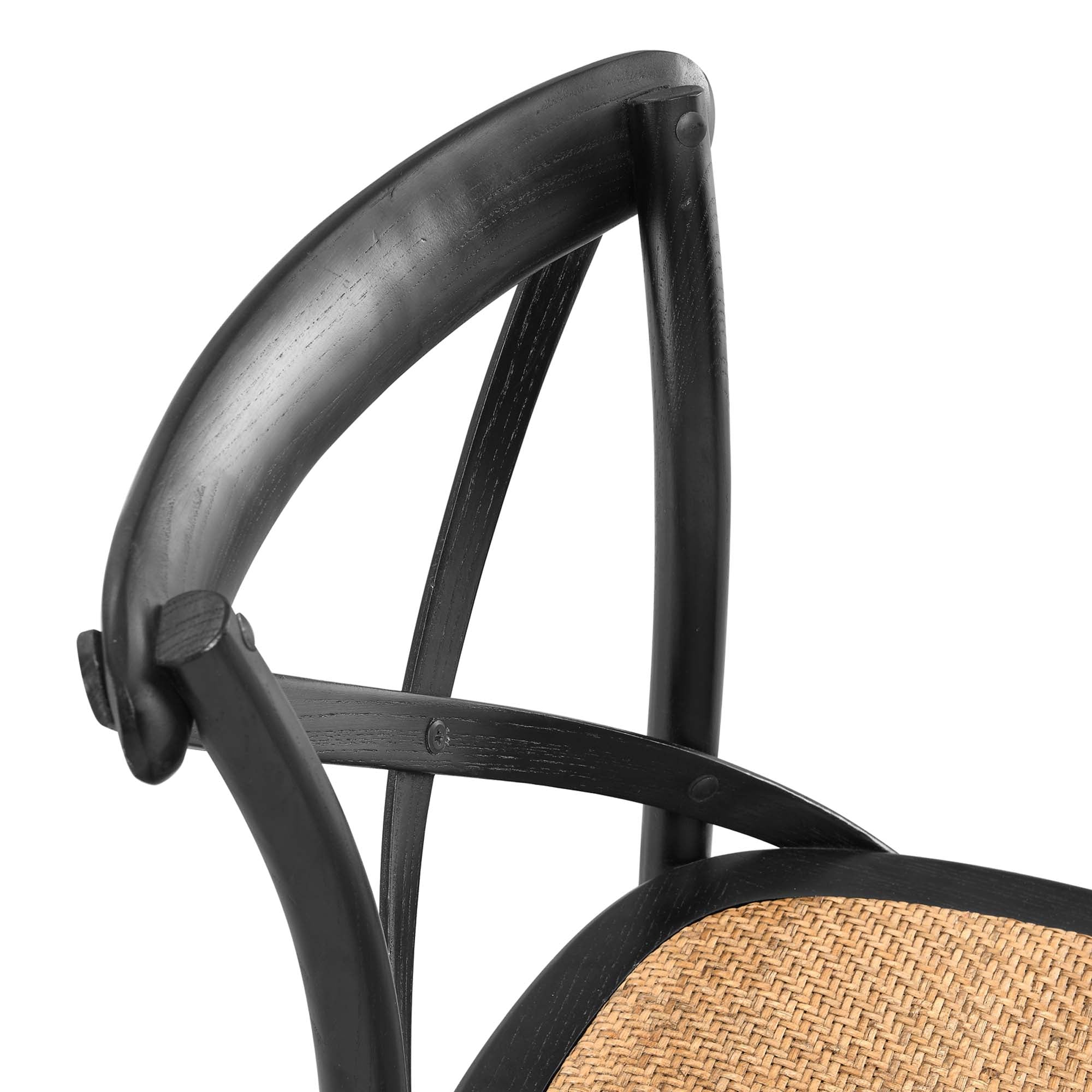 Gear Bar Stool - Black (EEI-5668-BLK)