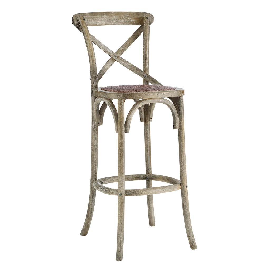Gear Bar Stool - Gray (EEI-5668-GRY)