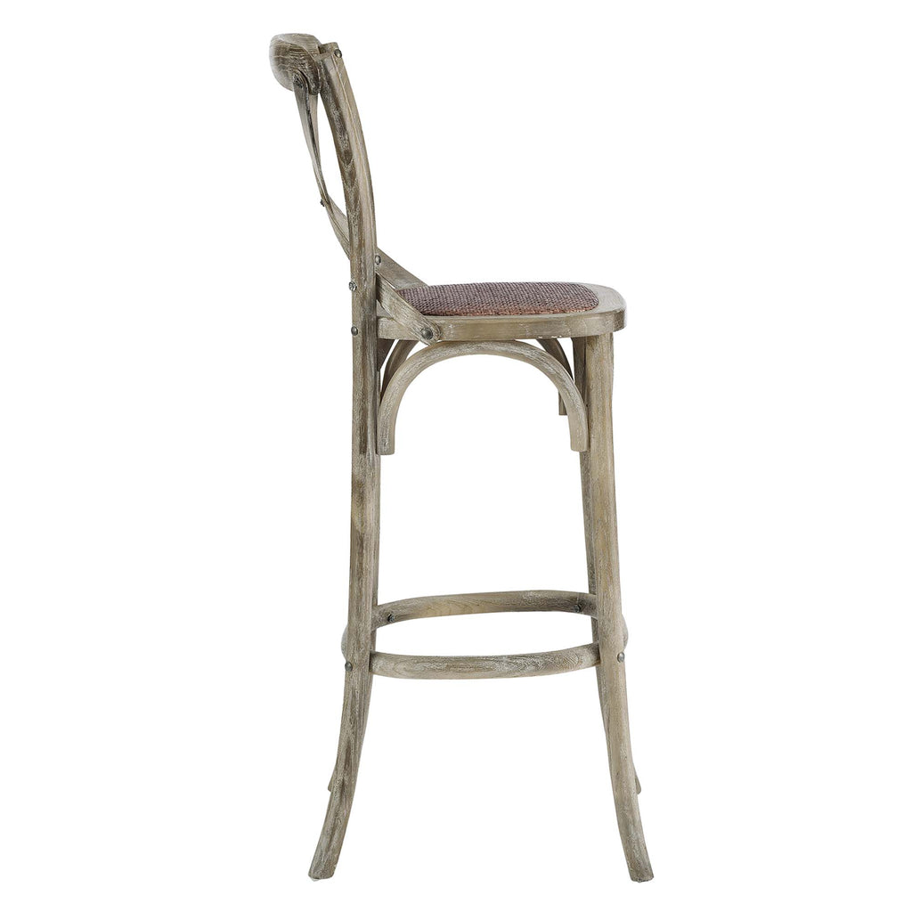 Gear Bar Stool - Gray (EEI-5668-GRY)