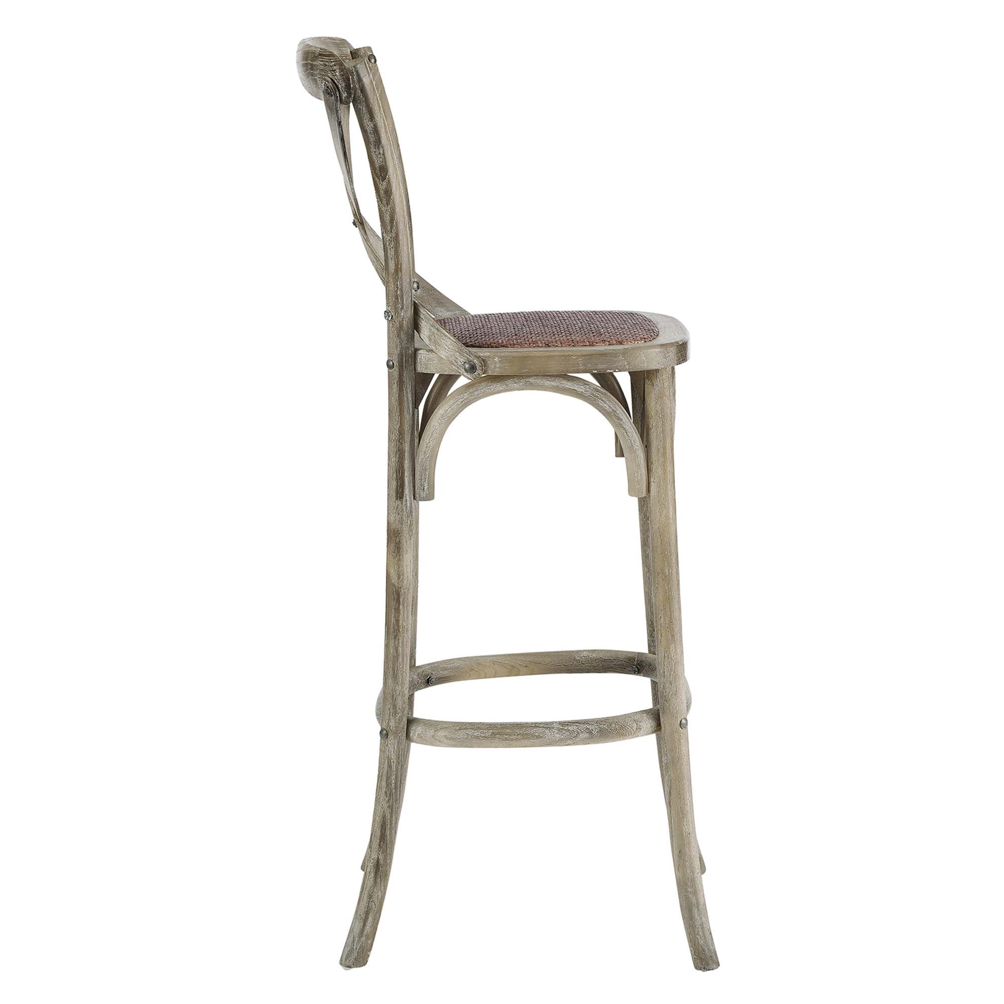Gear Bar Stool - Gray (EEI-5668-GRY)