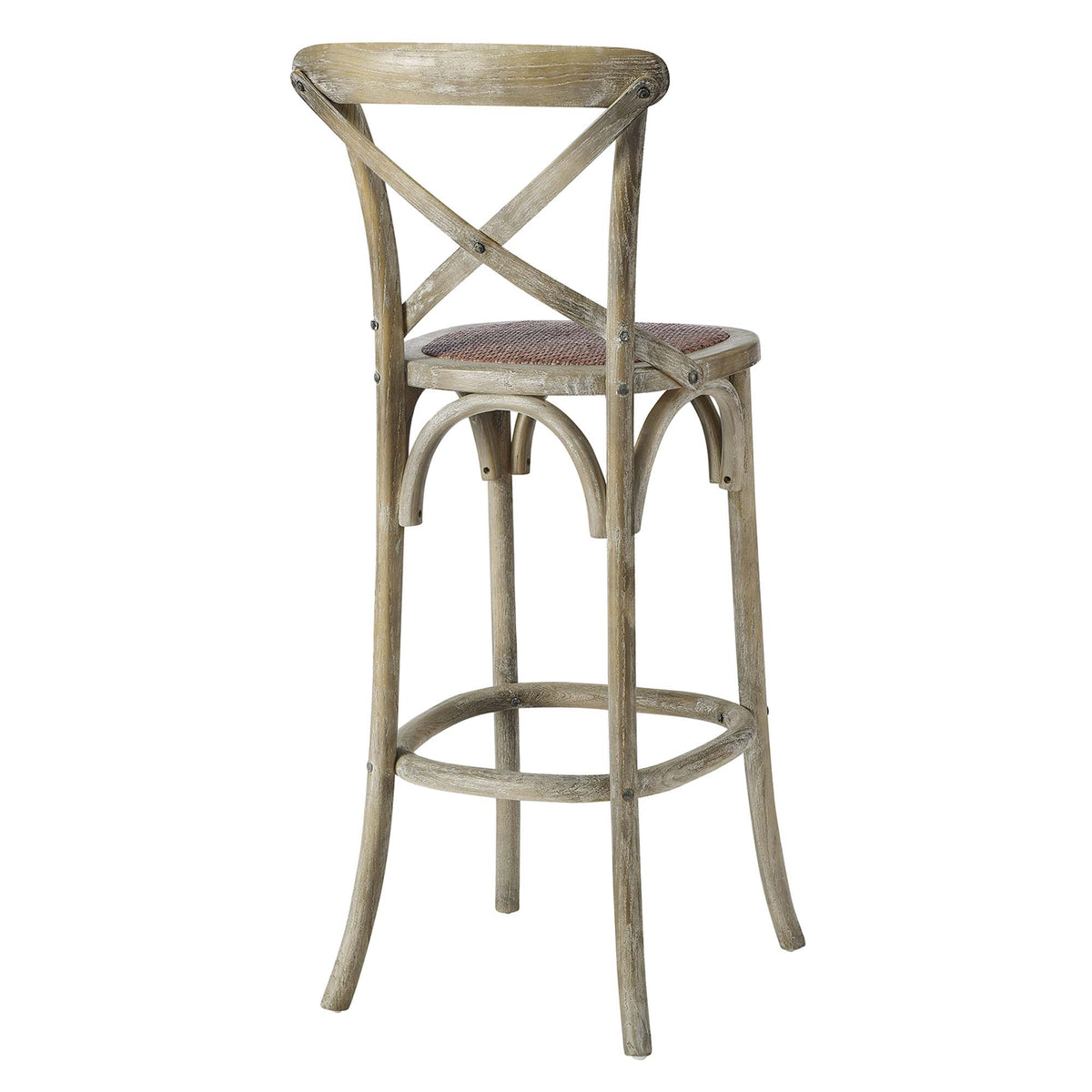 Gear Bar Stool - Gray (EEI-5668-GRY)