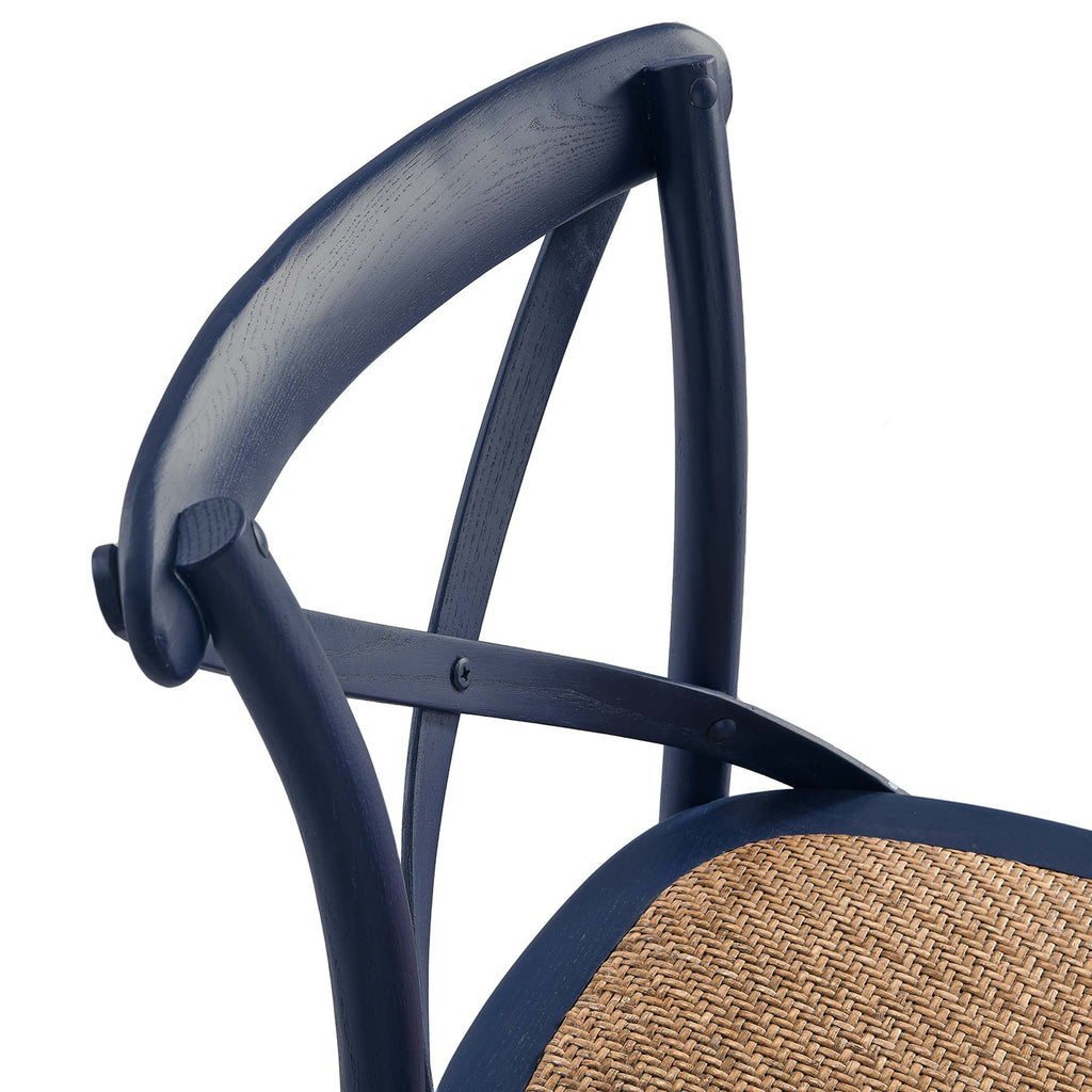 Gear Bar Stool - Midnight Blue (EEI-5668-MID)