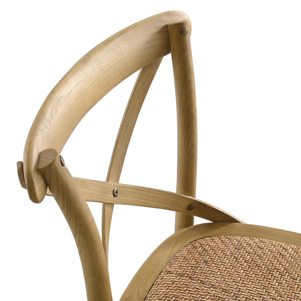 Gear Bar Stool - Natural (EEI-5668-NAT)