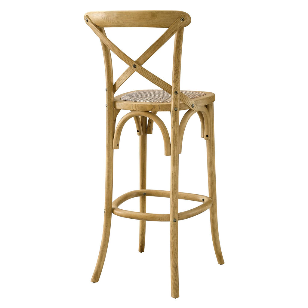 Gear Bar Stool - Natural (EEI-5668-NAT)