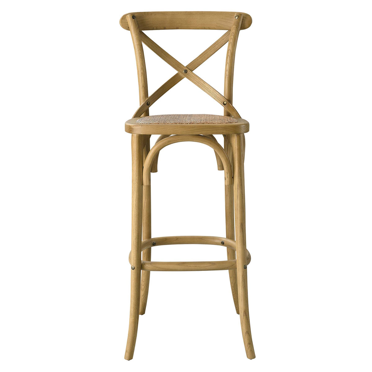 Gear Bar Stool - Natural (EEI-5668-NAT)