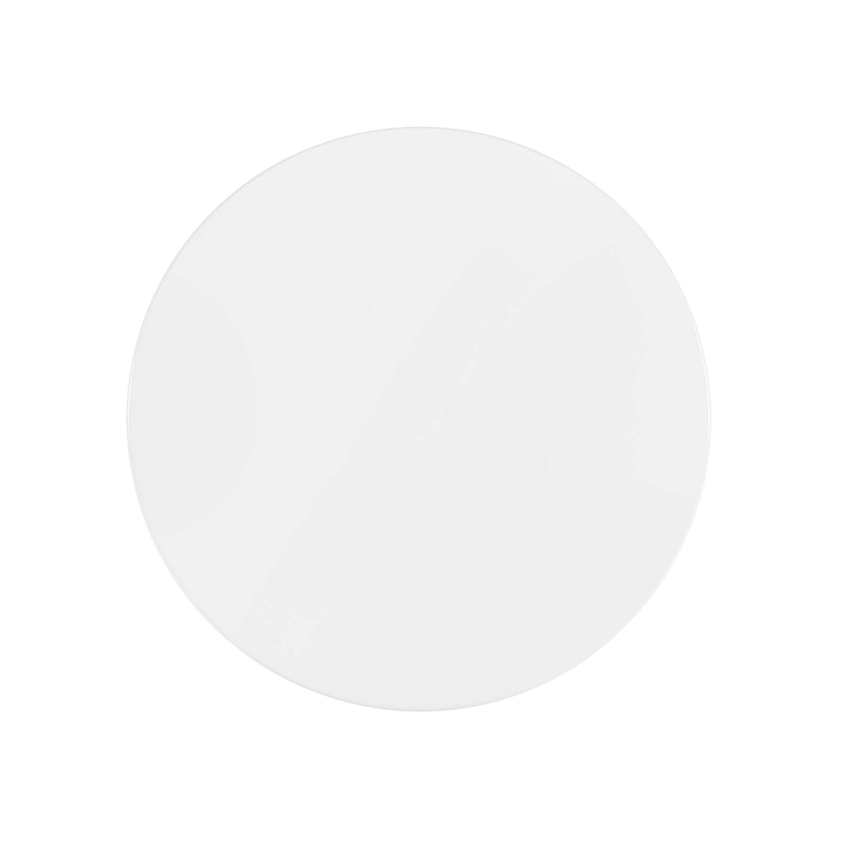 Lippa 20" Round Wood Side Table - Gold White