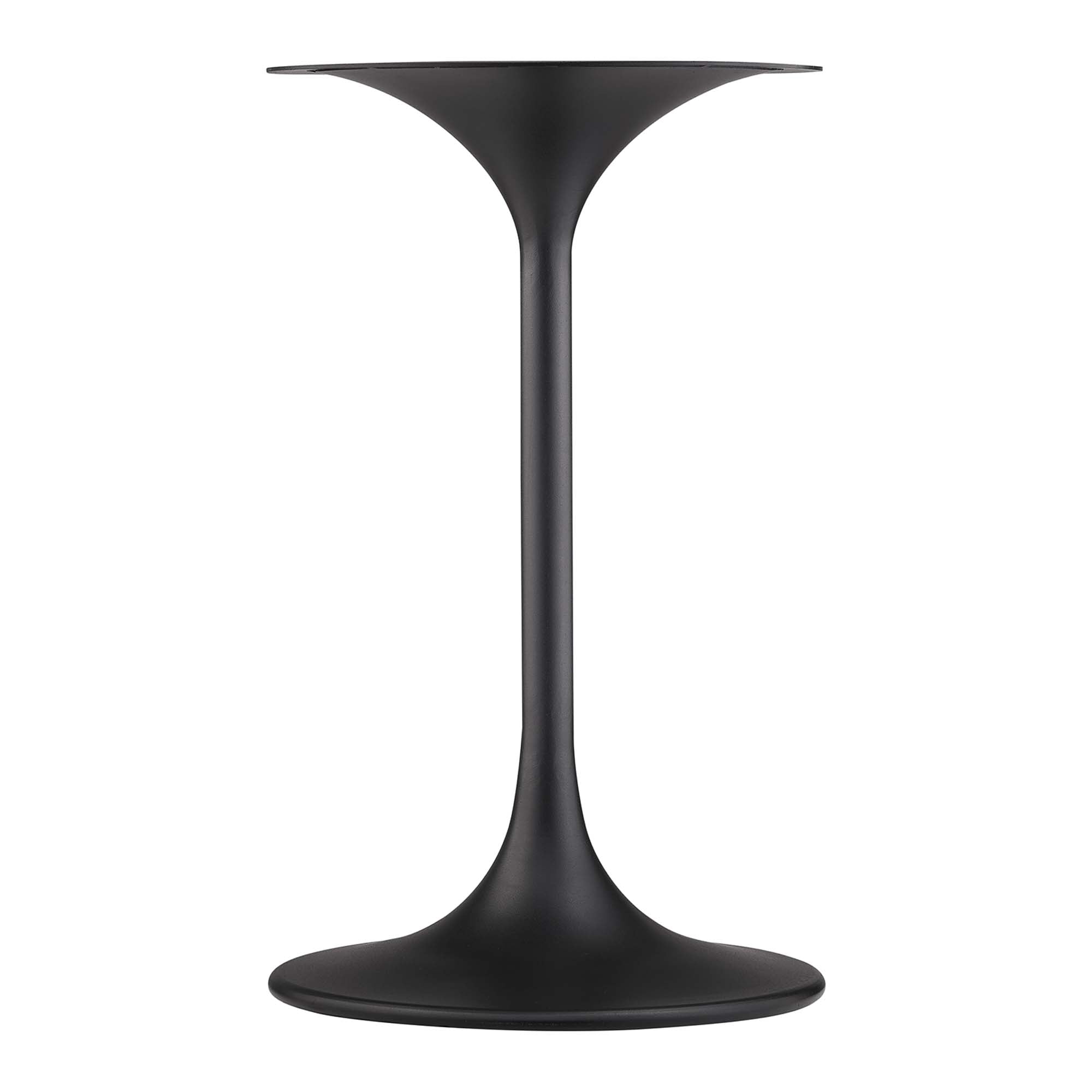 Lippa 20" Round Faux Marble Side Table - Black Black