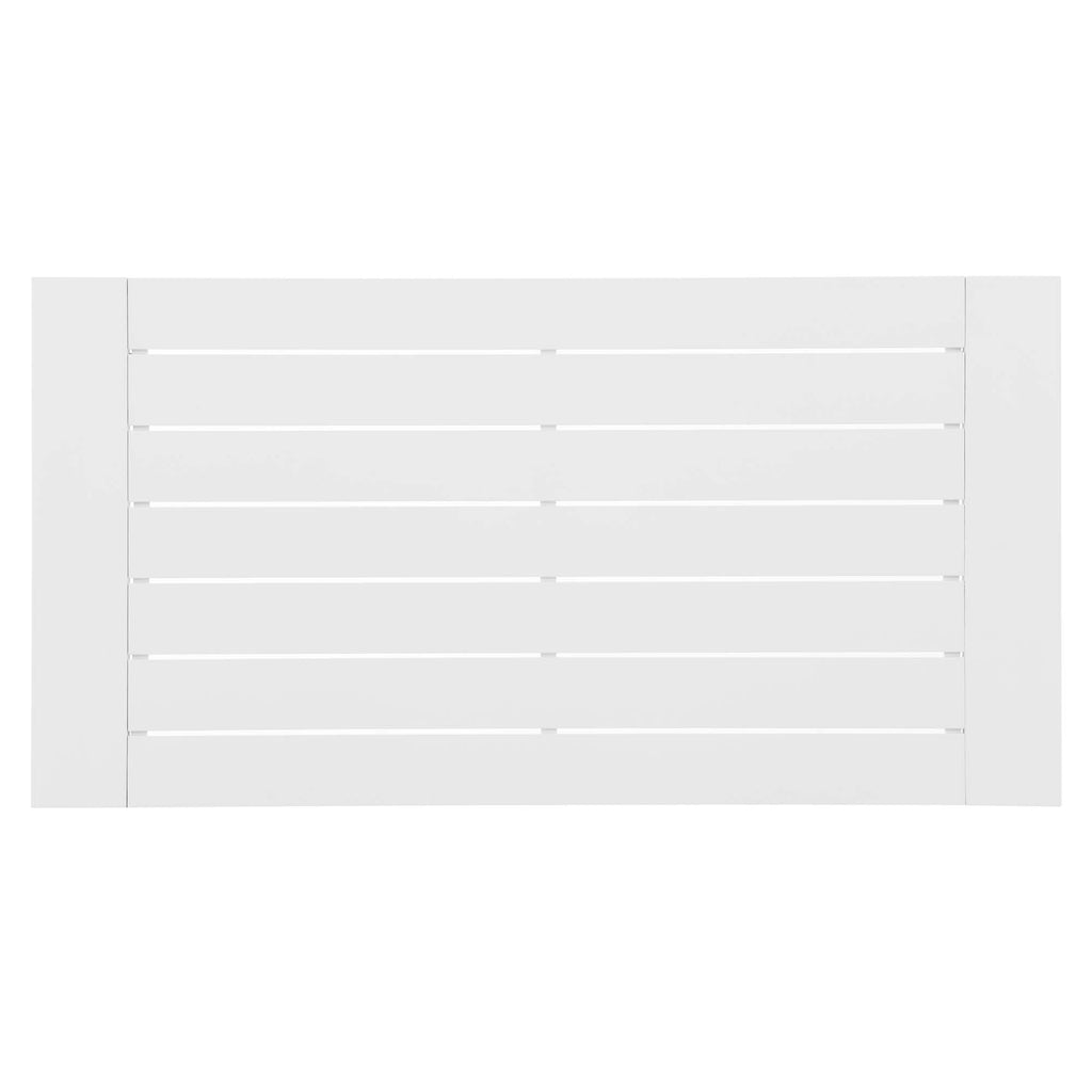 Tahoe 2-Piece Outdoor Patio Powder-Coated Aluminum Set - White White